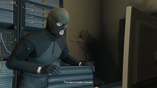 GTA 5 (PS4) - Mission #65 - The Bureau Raid (Roof Entry) [Gold Medal]