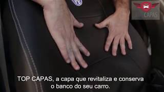 Apresentação Capa de Couro para Banco de Carro