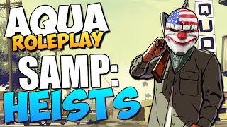 AQUA RP - Ограбления в стиле Gta Online (УГАР)