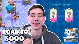 ?FREE2PLAY geht VORAN! Road to 5000 & Legendäre Karte | Trymacs F2P Challenge | Clash Royale