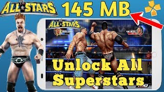 WWE All Stars PSP Unlock All Superstar Simple and Easy Step