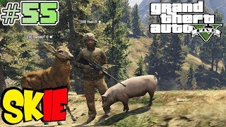 GTA 5 Online PC #55 - Polowanie na grubego zwierza!  /Skie & Paveł & Bertbert & Pawelek
