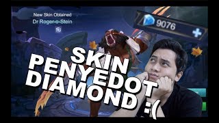JUDI LUCKY BOX NEW SKIN EPIC ROGER ! NGURES DIAMOND BEROOH :( - Mobile legends indonesia