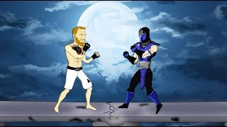 Конор Макгрегор против Саб Зиро(Анимация).Conor vs Sub Zero fight