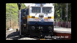 PUNE WDP4 40156 KARNATAKA EXPRESS(12628) //FIRST AC INTERRIOR OF KARNATAKA EXPRESS