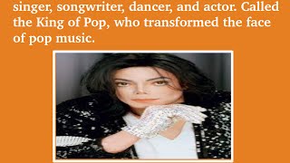 Interesting facts about Michael Jackson