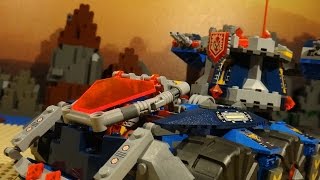 LEGO NEXO KNIGHTS - AXL'S TOWER CARRIER V'S GENERAL MAGMAR'S SIEGE MACHINE OF DOOM