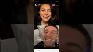 Joey Sasso and Miranda (The Circle) Instagram Live