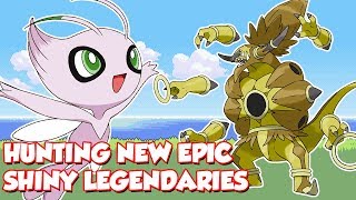 GETTING SHINY CELEBI AND HOOPA AND GENESECT! - POKEMON BRICK BRONZE - Roblox