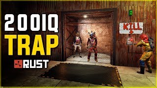 LURING PLAYERS into my 200IQ TRAP BASE - Rust Trap Base Gameplay
