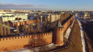 Нижегородский Кремль с высоты птичьего полета