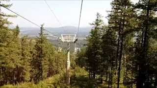 Канатная дорога в Абзаково. Башкирия. Journey to Bashkortostan.
