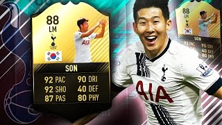 FIF SON 88!! STILL INSANE AS A LF? FIFA 17 ULTIMATE TEAM