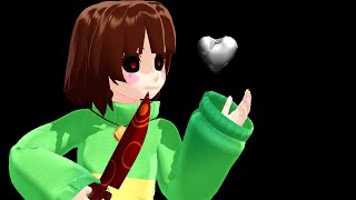 MMD Undertale Chara Can't Decide