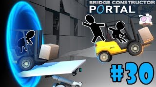 Bridge Constructor Portal - Walkthrough - Part 30 - Air Show (PC HD) [1080p60FPS]