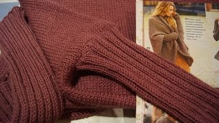 СШИВАЕМ ГОТОВОЕ  ИЗДЕЛИЯ ЖАКЕТА ЧАСТЬ  №3