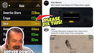 PUBG MOBILE SERVER DOWN!