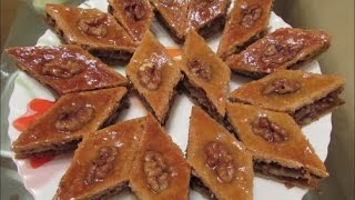 Пахлава медовая. Как приготовить пахлаву в домашних условиях
