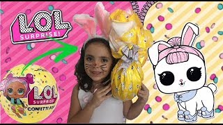 ABRINDO OVOS DE PÁSCOA LOL CONFETTI POP