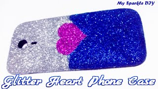 DIY Glitter Phone Case without modpodge for any phone cover