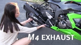 2013 Kawasaki NINJA 636 ZX6R with M4 Exhaust Part 1 of 3 "The Unboxing Part"