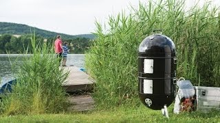 Угольный гриль-смокер Napoleon® Apollo AS300K - www.GrilliBarbecue.ru