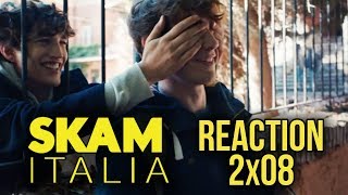 SKAM ITALIA REACTION SEASON 2 EPISODE 8