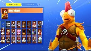 NINJA LEAKS *NEW* CHICKEN SKIN! (Fortnite Stream Highlights)