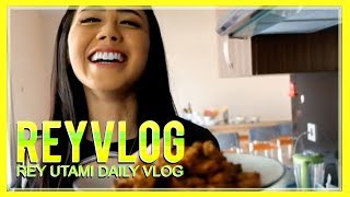 #ReyVLOG - Umm... Nikmatnya Masakan TEMPE OREK Rey Utami