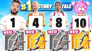 Gewinne 50.000 VBUCKS im BOGEN ZUFALL Modus in Fortnite !