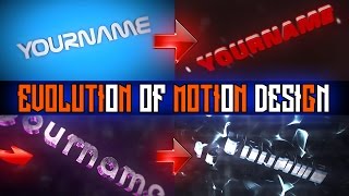 FREE Intro: EVOLUTION OF MOTION DESIGN #175 (Готовое 3D интро) Cinema 4D + After Effects
