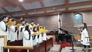 예수 다시 사셨다_Jay Althouse_주님부활대축일 특송_[명일동성당 엘로힘청년성가대]