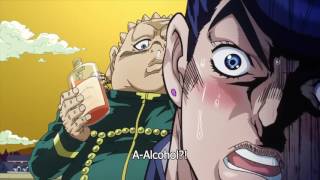 【HD】ジョジョ: Josuke and Okuyasu vs. Shigechi!