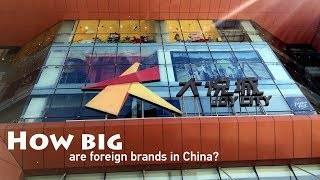 Live: How big are foreign brands in China? 进口商品在中国的市场有多大？