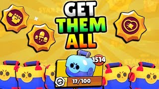 GEMMING & UNLOCKING BRAND NEW STAR POWERS IN BRAWL STARS!