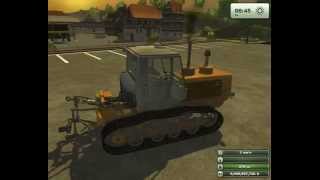 мод гусеничного трактора для игры фермер   Farming Simulator 2013