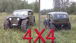 Вездеход болотоход 4х4 своими руками