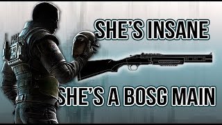 She's INSANE. She's a BOSG MAIN. | Rainbow Six Siege