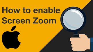 How to enable screen zoom on macOS Mojave and use the shortcut