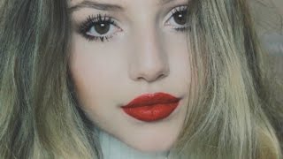 Winter/Holiday Makeup Tutorial ♡ Nathalie Paris