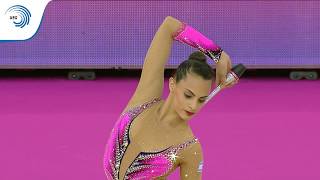 Linoy ASHRAM (ISR) – 2017 European bronze medalist with Clubs