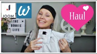 Combination Wish and Joom Haul