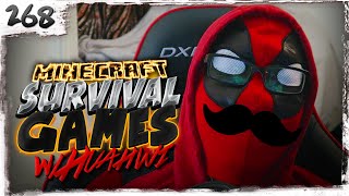 DEADPOOL CHALLENGE! (Minecraft Survival Games w/ Huahwi #268)