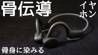 骨伝導のBluetoothイヤホン買ったので試してみた。