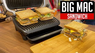 BIG MAC Sandwich im OPTIGRILL