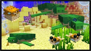 Minecraft 1.13 Exploring The Minecraft 1.13 AQUATIC Update! | (Snapshot 18w09a)