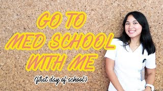 Vlog: Go to UST Medical School with Me (First day of my 3rd year in Medical School) | (Philippines)