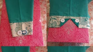 Two different types of sleeves design cutting and stitching