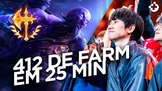 DOINB ACEITOU UM DESAFIO E FEZ 412 DE FARM EM 25 MINUTOS DE JOGO