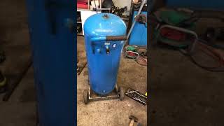Une cuve d’air mobile (récup)